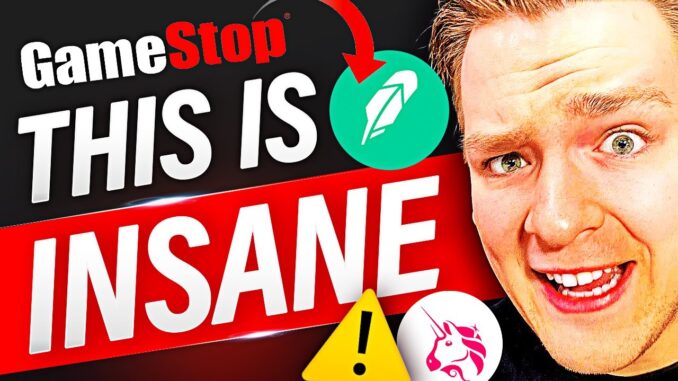 ROBINHOOD GAMESTOP MANIPULATION!!! [BUYING UNISWAP]