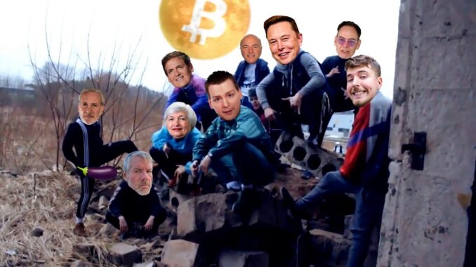 BITCOIN WILL BE PUMP - TRIPOLOSKI Slav Mix ft @MrBeast, Elon Musk, Max Keiser, Michael Saylor, UACA