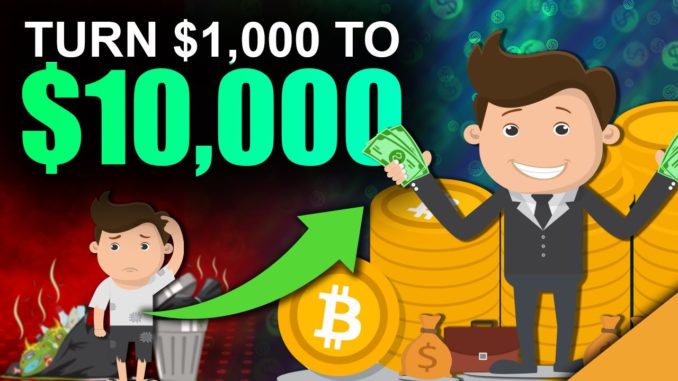 Best Way To Turn $1k into $10k with Crypto (10x Your Money)