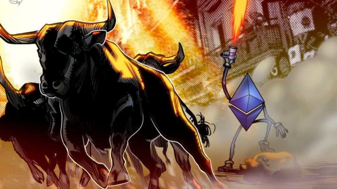 Ethereum price hits $3,800, boosting bulls' control in Friday's ETH options expiry