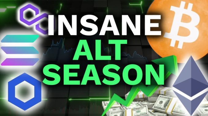 INSANE ALTCOIN SEASON BEGINNING! BTC Dominance collapse creates life changing opporutnity!