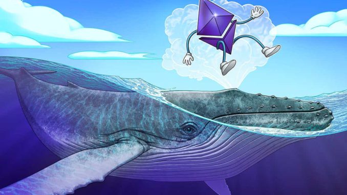 Ethereum whales dumping ETH as price slides below $4K, data shows