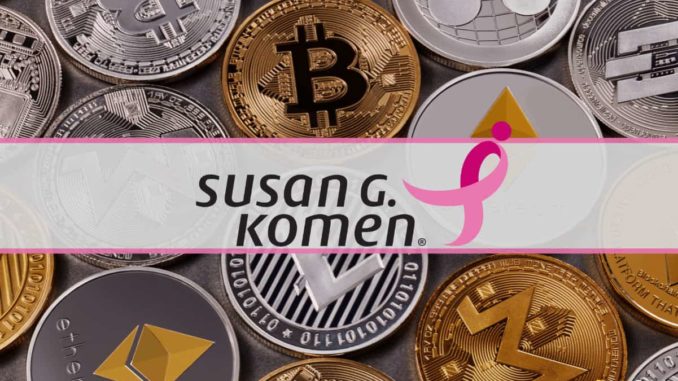 Susan G. Komen Organization Now Accepts BTC, ETH, SHIB, and Other Cryptocurrencies for Donations