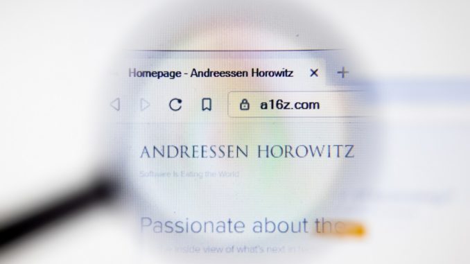 Andreessen Horowitz Eyes USD 4.5B For New Crypto Funds