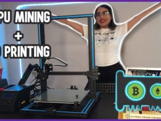 Useful 3D Printed GPU Mining Rig Items & Creality CR-10 assembly |#MCORIGINALS