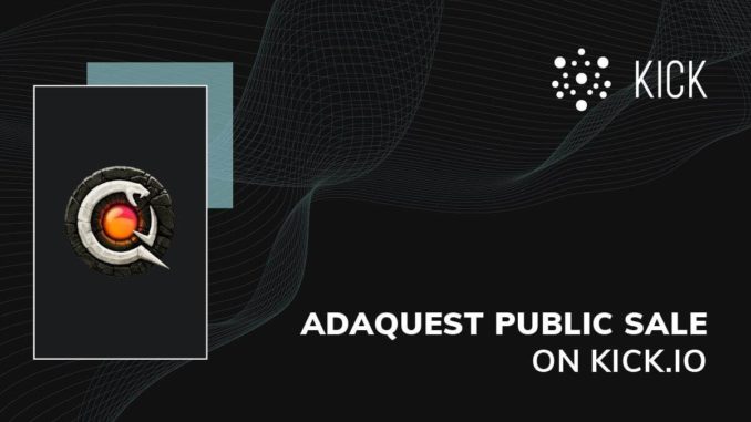 AdaQuest Public Sale on KICK․IO