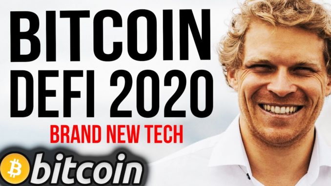 BITCOIN DEFI 2020!! New Protocol, TenX, Cake, Halving, Success ft Dr Julian Hosp