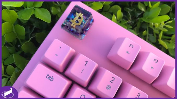 Bitcoin Artisan Keycap | #MCORIGINALS