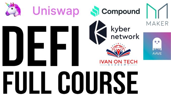 Defi Course - Flash Loans, Uniswap, MakerDAO, Defi Arbitrage, Aave, Yield Hacking