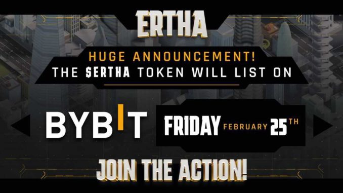 ERTHA Listing on Bybit