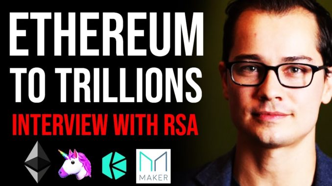 ETHEREUM TO TRILLIONS?! PoS vs Defi, Flash Loans, Kyber, ProgPow - Ryan Adams Interview