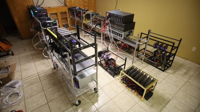 My GPU Mining Basement UPDATE July 2021