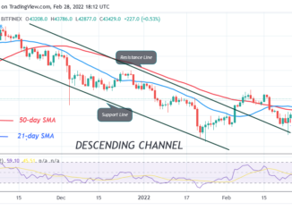 Bitcoin (BTC) Price Prediction: BTC/USD Stuck below $45K High as Bitcoin Risks Another Decline