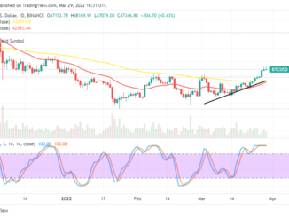 Bitcoin (BTC/USD) Market Swings Further High, Hitting $47,500