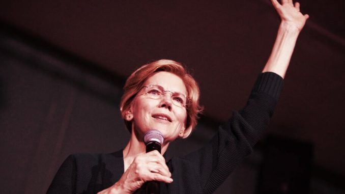 Elizabeth Warren Drafting Bill to Track Transactions to Private Crypto Wallets: Report