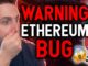 WARNING!! ETHEREUM BUG FOUND!! Cardano price set to explode