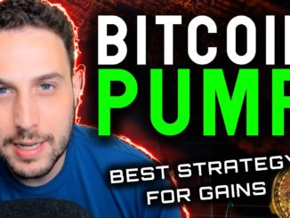 BITCOIN PUMPING NOW!! MY BEST SHORT TERM STRATEGY REVEALED