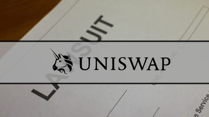 Uniswap Faces Lawsuits for Unregistered Offer and Sale of Digital Tokens