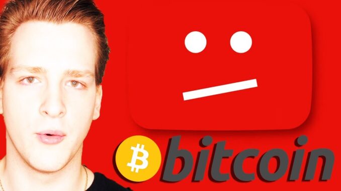 BITCOIN YOUTUBE CENSORSHIP! 🛑 Crypto YouTubers in Trouble? / Programmer explains