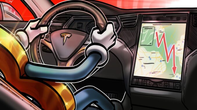 Bitcoin beats Tesla stock in 2022 as BTC price heads for 60% losses