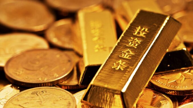 china gold production q1