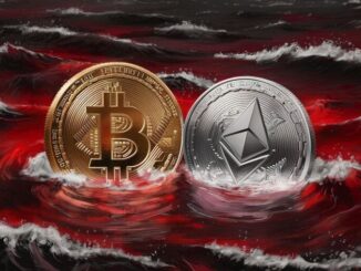 Bitcoin and Ethereum Prices Plunge on Recession Fears as Liquidations Spike