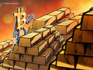 Bitcoin-to-gold ratio breaks 12-year support as gold price hits a record $3K